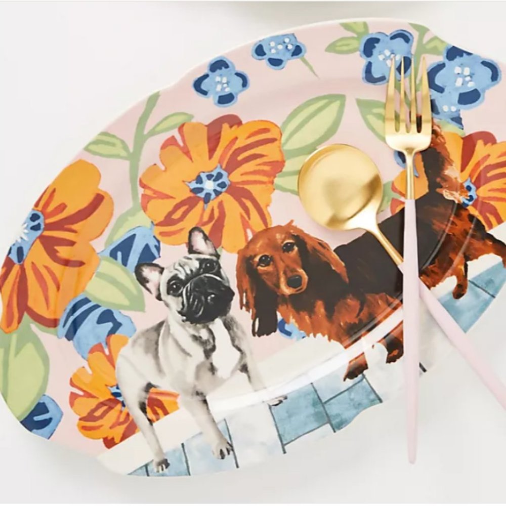 NWT Jay McClellan Bone Appetit Platter